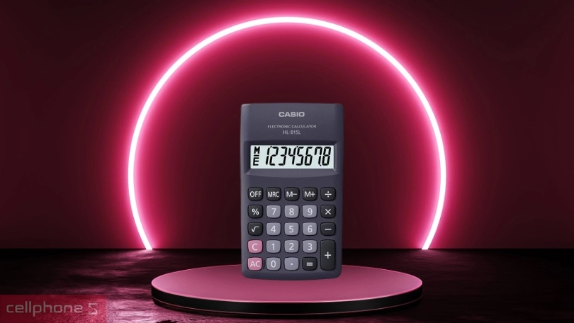 Thiết kế máy tính Casio HL815L