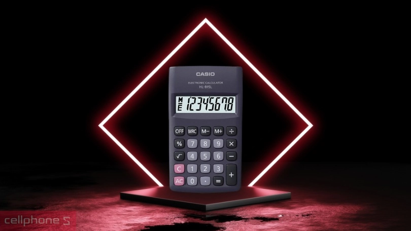 Thiết kế máy tính Casio HL815L