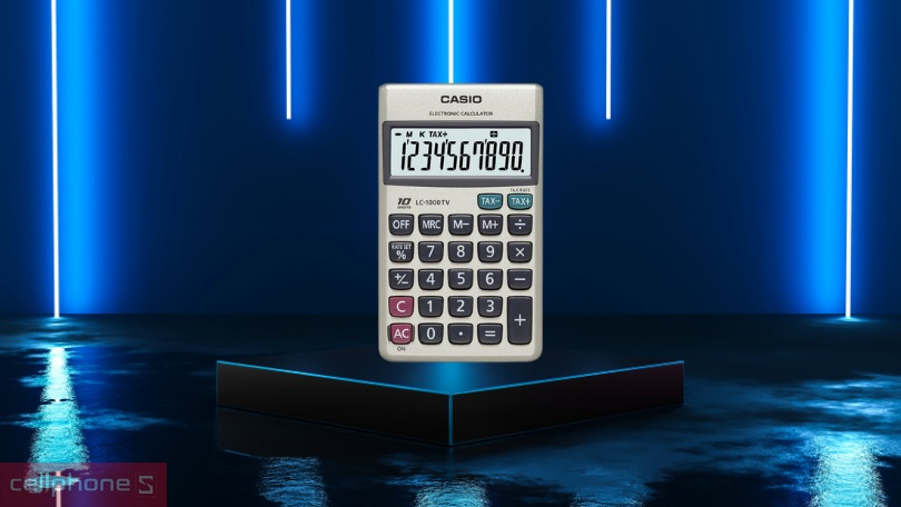 Thiết kế máy tính cầm tay Casio LC-1000TV