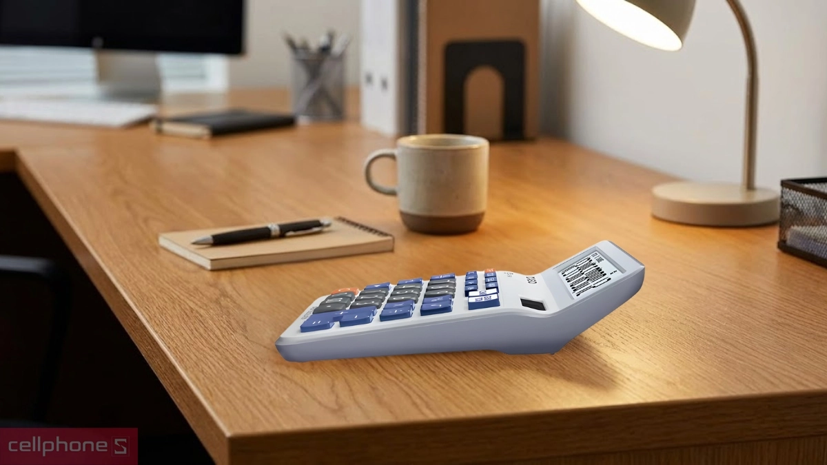 Độ nghiêng màn hình máy tính Casio DC12M