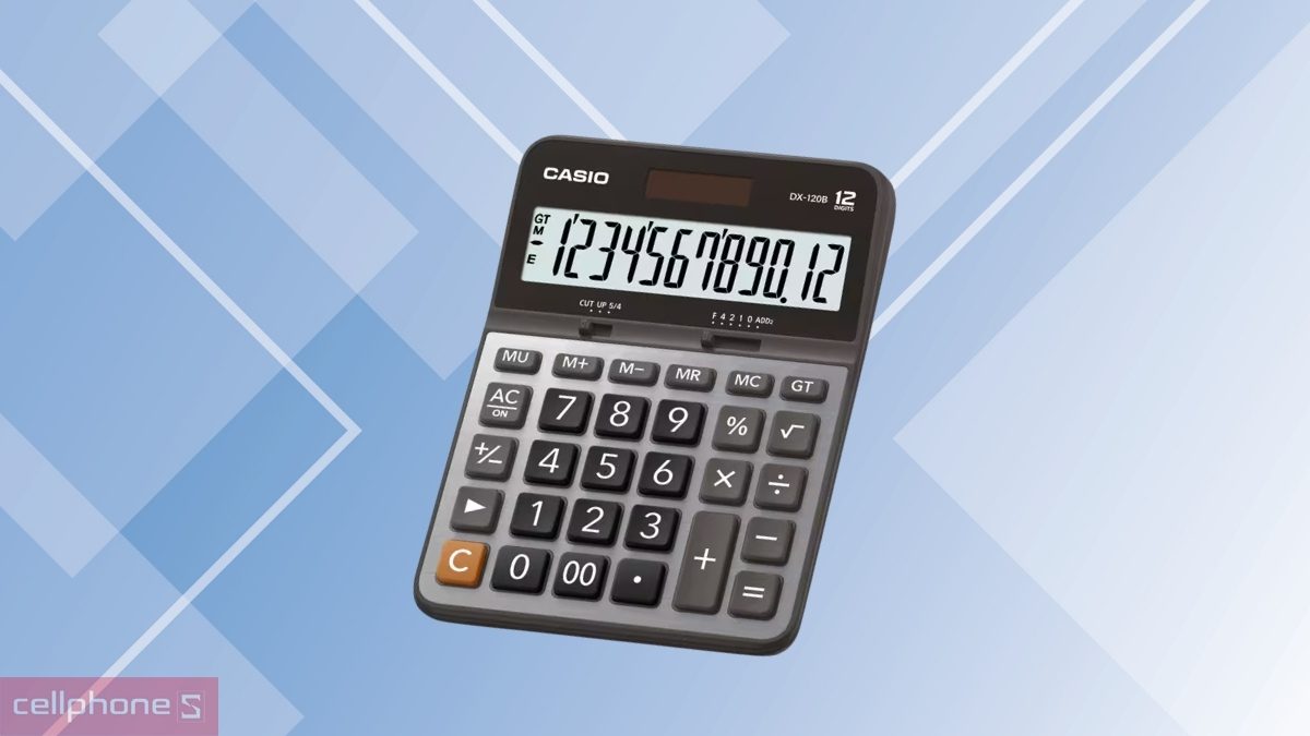 Thiết kế máy tính Casio DX120B