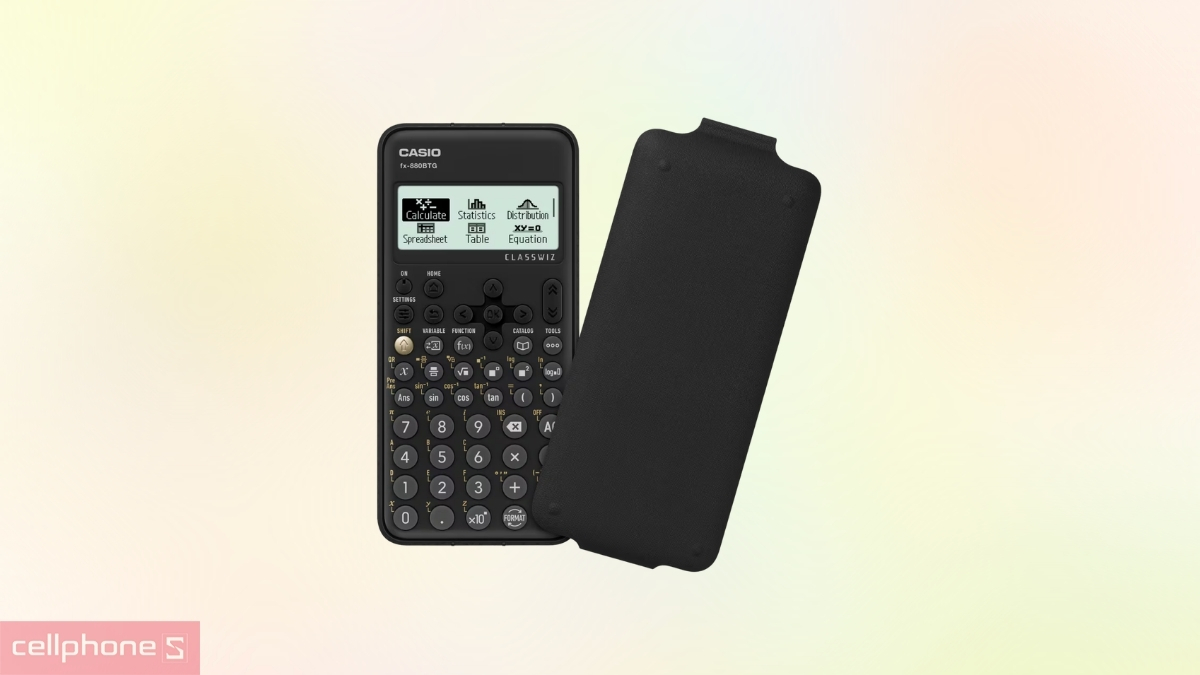Máy tính cầm tay Casio fx-880BTG hỗ trợ học tập hiệu quả