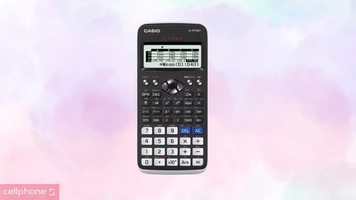 Máy tính cầm tay Casio FX570EX hỗ trợ học toán hiệu quả