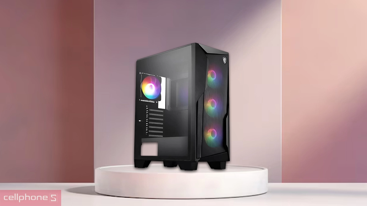 Kiểu dáng PC Gaming CPS X MSI Intel i5 Gen 12 RTX 5060 8GB