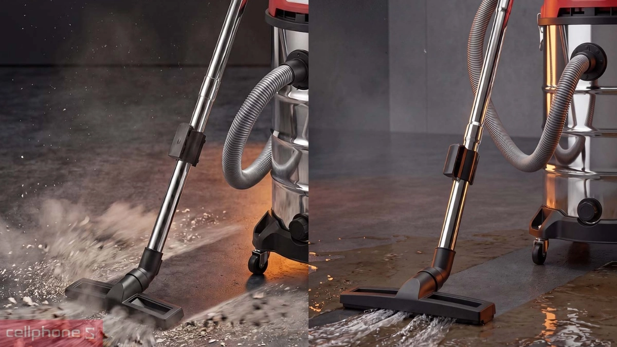 Chức năng máy hút bụi công nghiệp Fujihome VC80