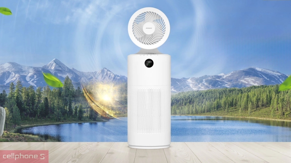 Công suất máy lọc không khí Acerpure Cool C2-UVC AC553-50W 65W