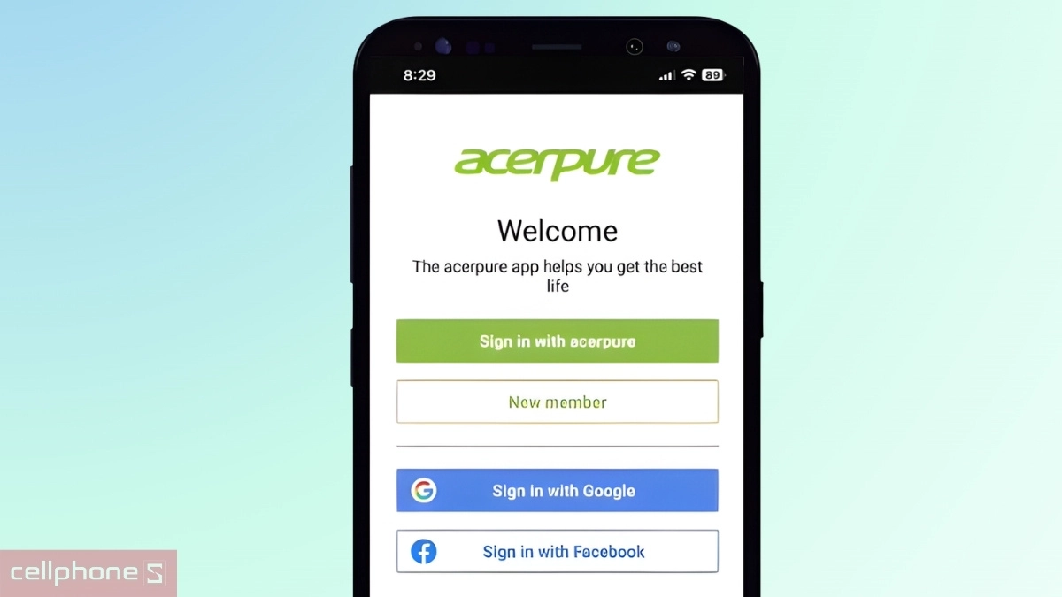 Đăng ký/đăng nhập tài khoản