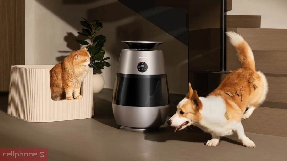 Thiết kế máy lọc không khí Dreame Pet AP10