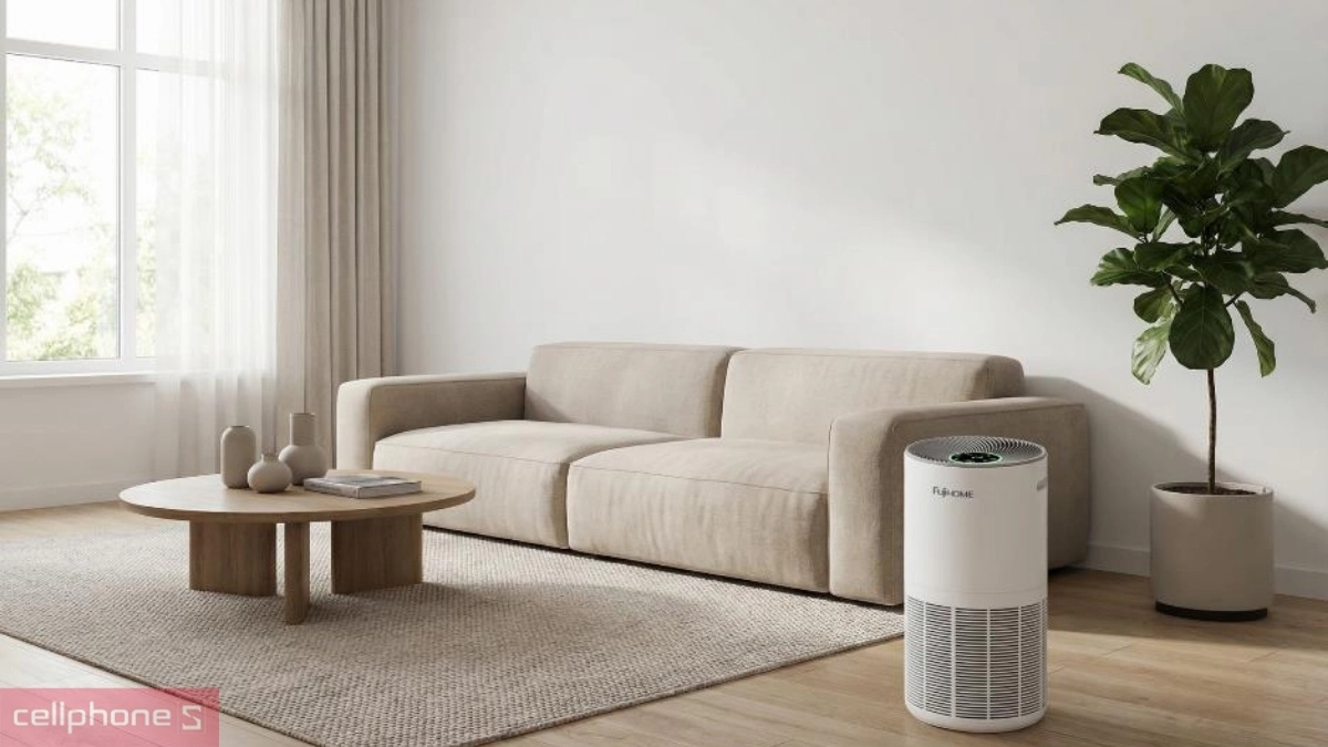 Hiệu suất lọc không khí máy lọc không khí Fujihome AP5 COMPACT