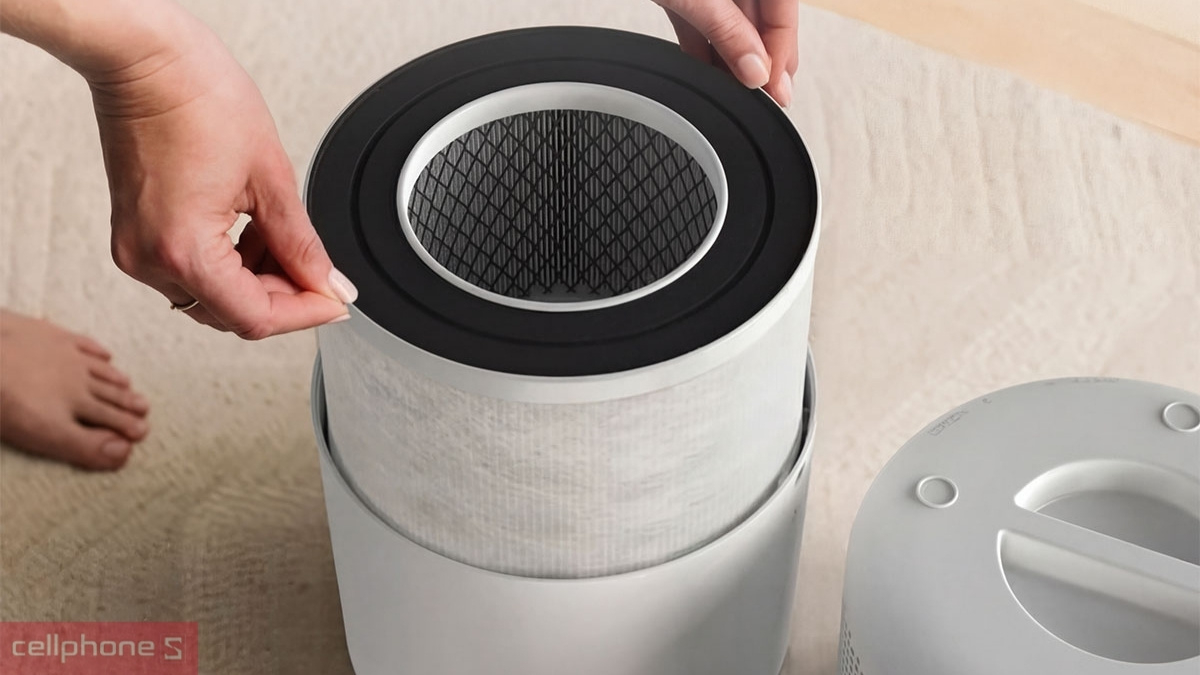 Độ ồn máy lọc không khí Fujihome AP5 COMPACT