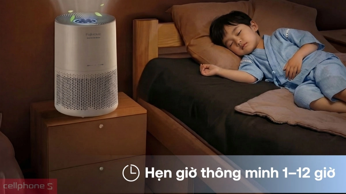 Tính năng máy lọc không khí Fujihome AP5 COMPACT
