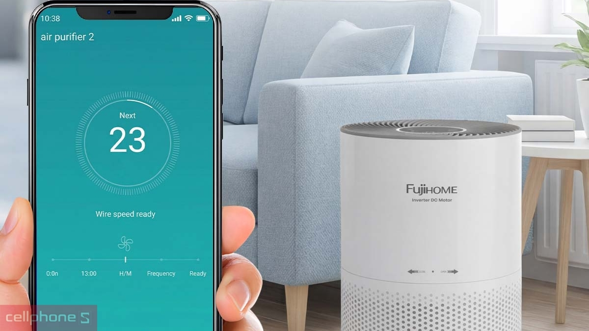 Ứng dụng kết nối máy lọc không khí Fujihome AP5 COMPACT