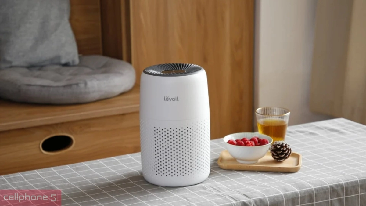 Máy lọc không khí Levoit Core Mini Pro sử dụng hệ thống lọc ba lớp
