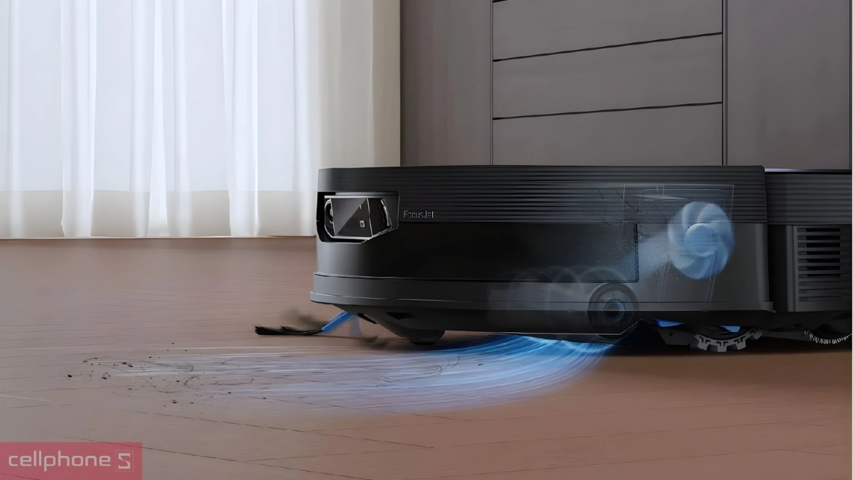 Công suất robot hút bụi Ecovacs X12 OmniCyclone