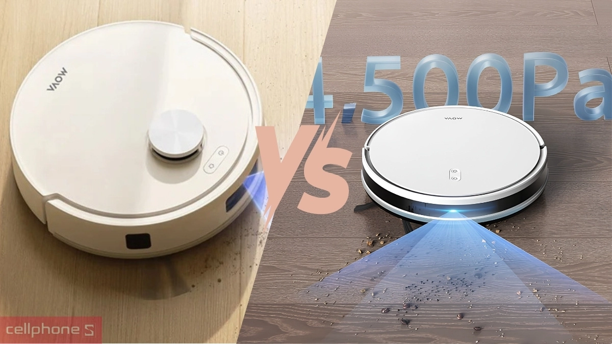So sánh Robot hút bụi lau nhà MOVA E20S Pro Plus và MOVA E10