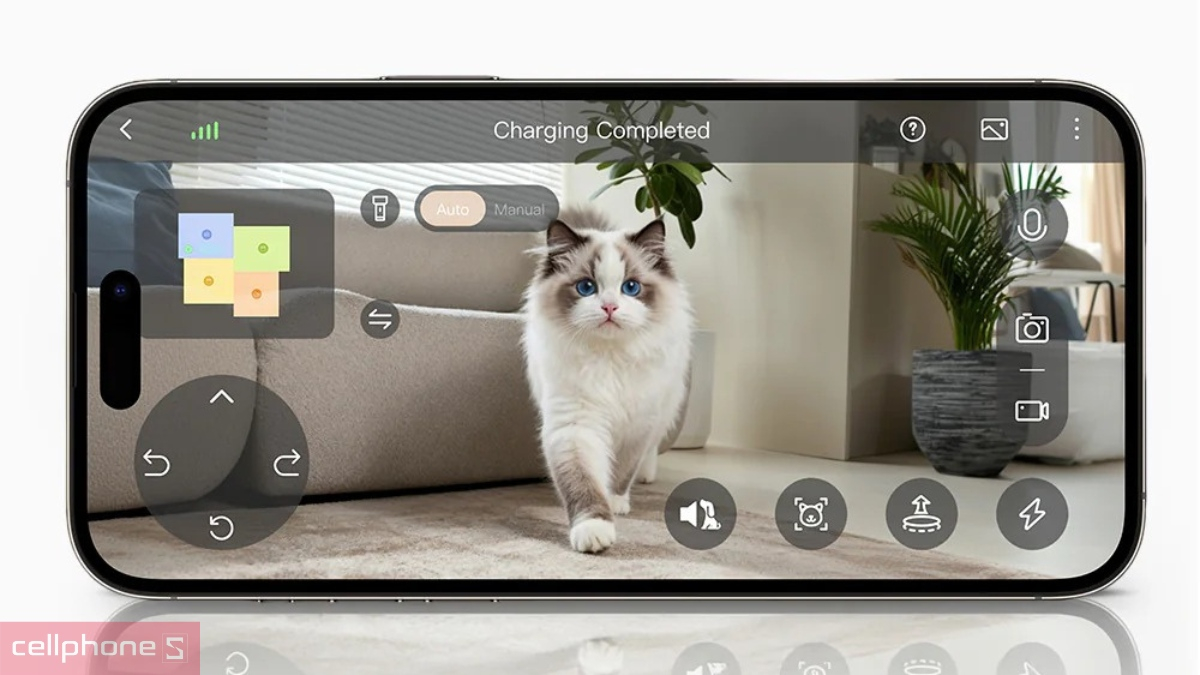 Công nghệ AI nhận diện chướng ngại vật trên Robot hút bụi lau nhà MOVA P70 Pro Ultra
