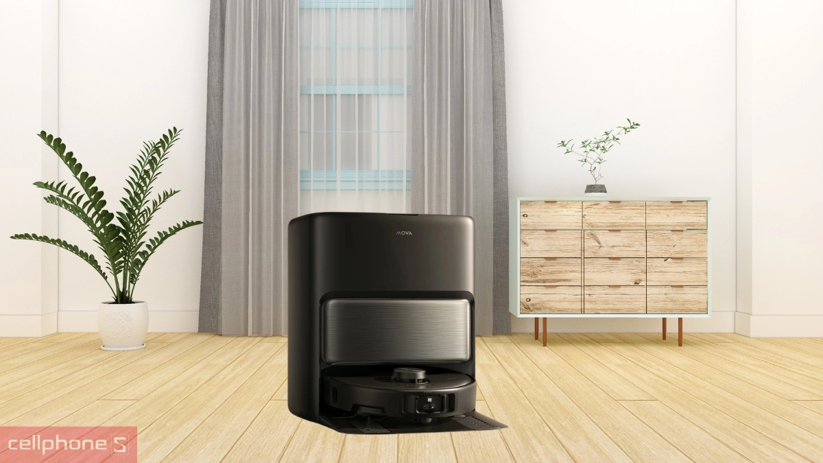 Thiết kế trạm sạc của Robot hút bụi lau nhà MOVA P70 Pro Ultra