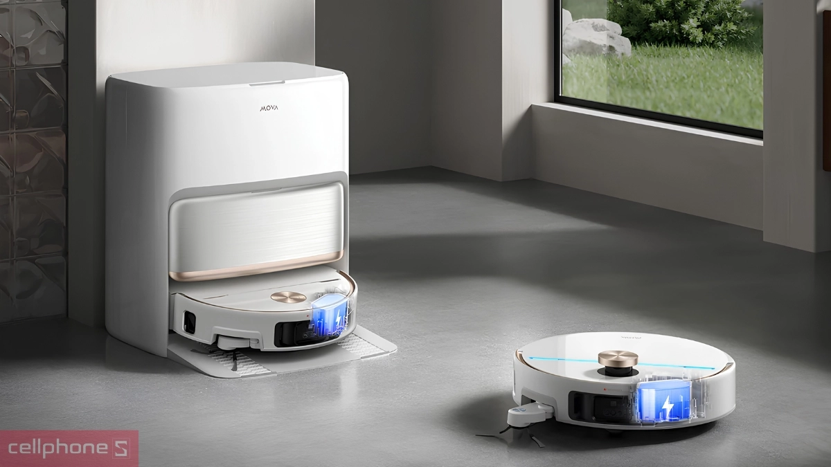 Pin robot hút bụi lau nhà MOVA V70 Ultra