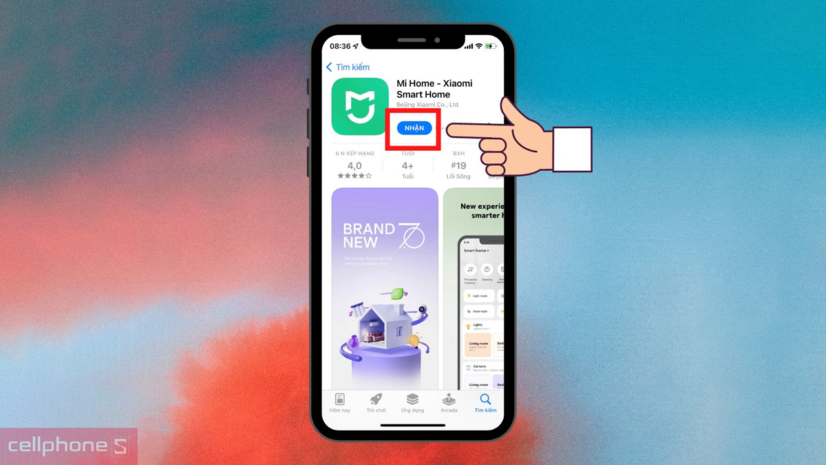 Hướng dẫn kết nối robot hút bụi Xiaomi Vacuum H50 với app Xiaomi Home