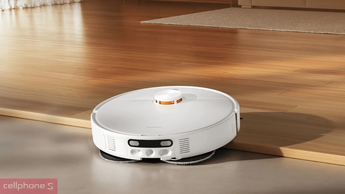 Robot hút bụi Xiaomi Vacuum H50 có khả năng vượt chướng ngại vật cao