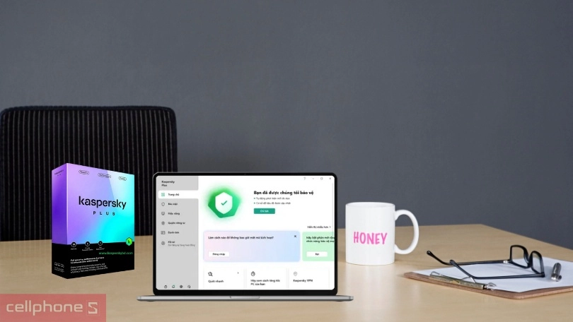 Khả năng bảo mật của phần mềm Kaspersky Plus Sea KL10424UAFS 1 thiết bị