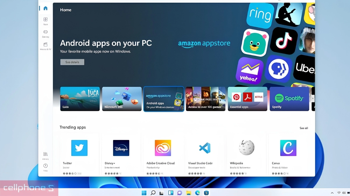 Microsoft Store trên Windows 11