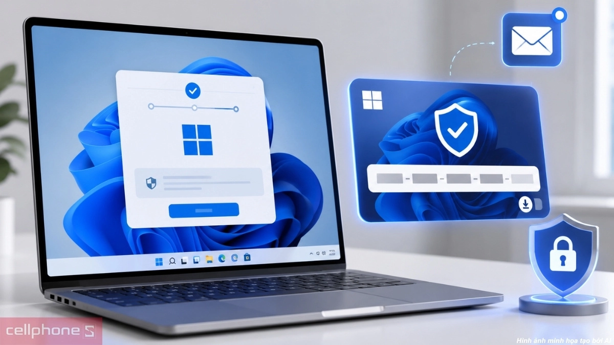Mã kích hoạt bản quyền được gửi qua email