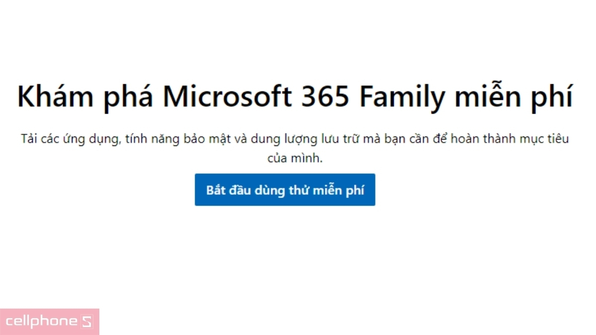 Các bước kích hoạt dùng thử 30 ngày