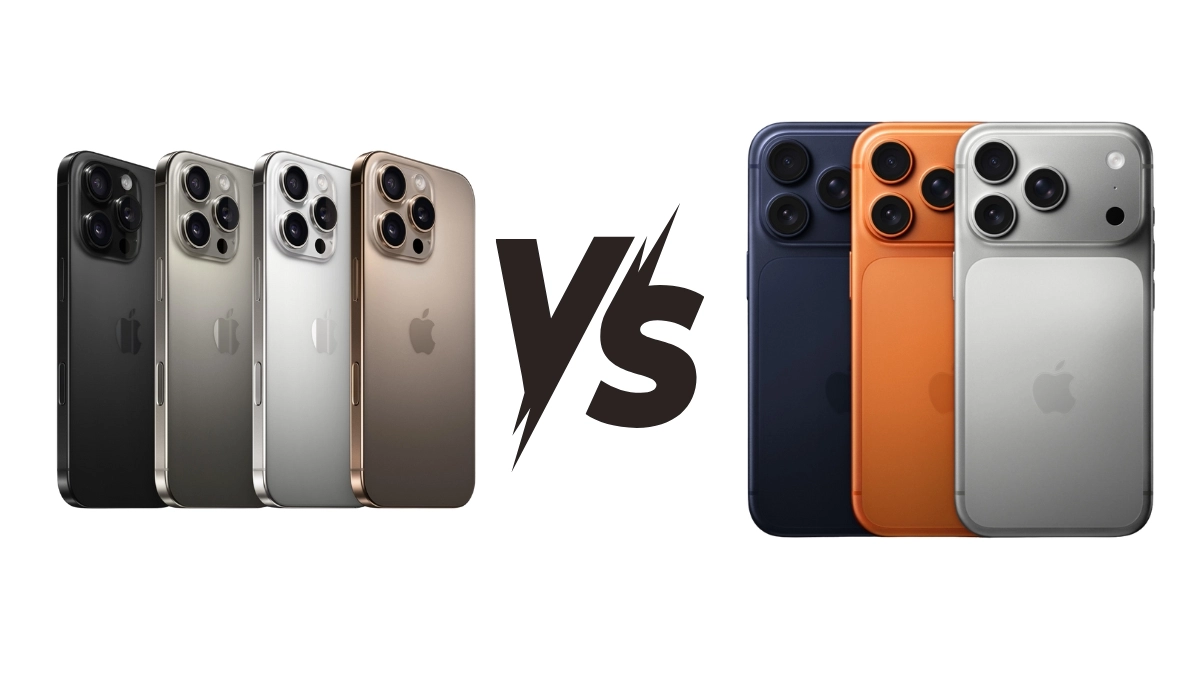 So sánh thông số 16 Pro Max với 17 Pro Max So sánh thông số 16 Pro Max với 17 Pro Max