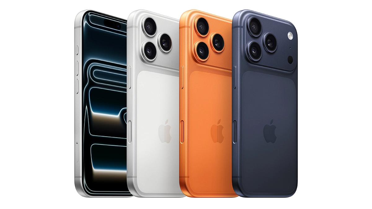 Bảng màu sắc ấn tượng trên iPhone 17 Pro
