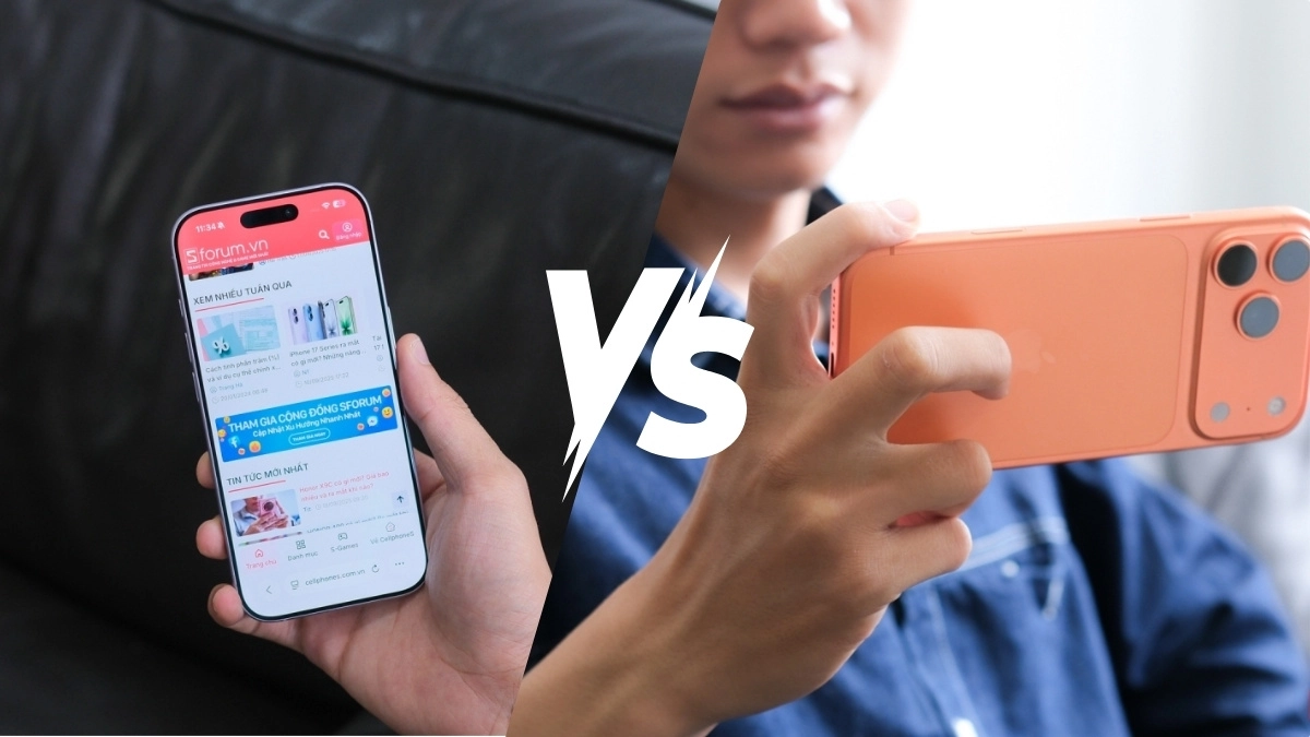 iPhone 17 với iPhone 17 Pro Max cùng trang bị chip A19 nhưng khác biệt về phân khúc sử dụng