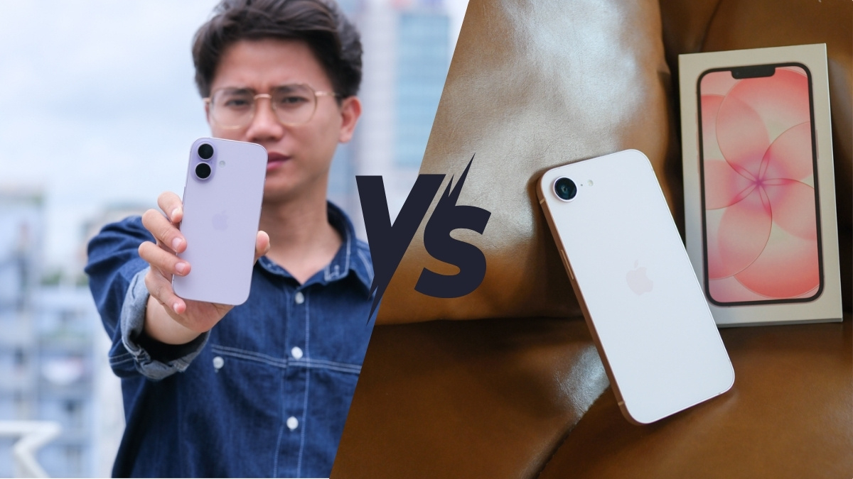 So sánh iPhone 17 và iPhone 17e