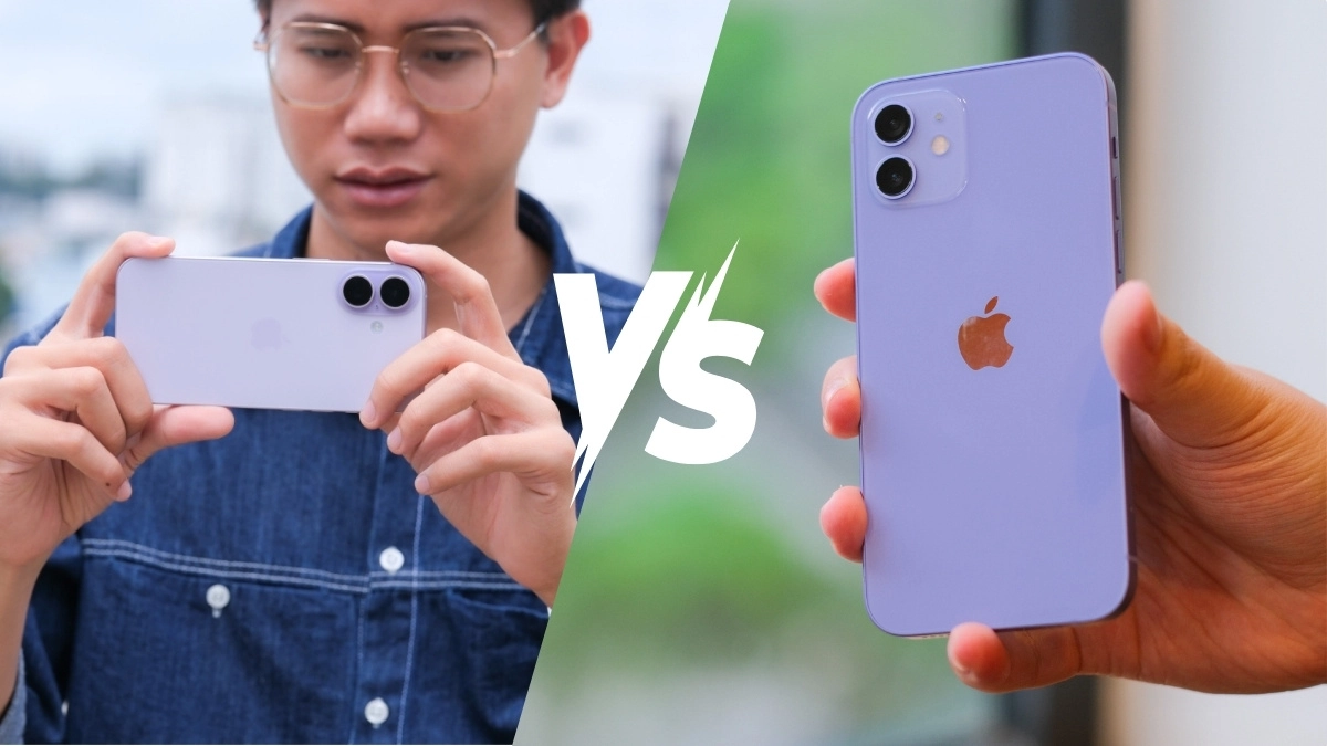 So sánh iPhone 17 và iPhone 12
