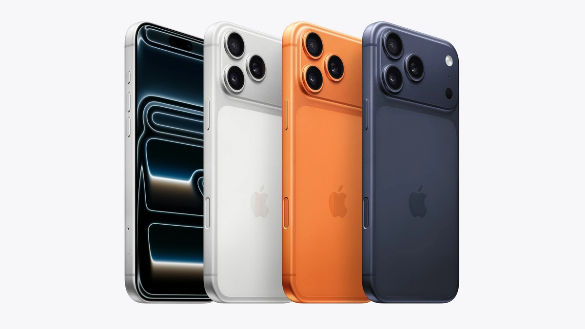 3 màu trên iPhone 17 Pro Max
