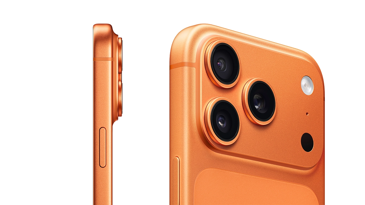 hình ảnh iPhone 17 Pro cạnh bên và camera