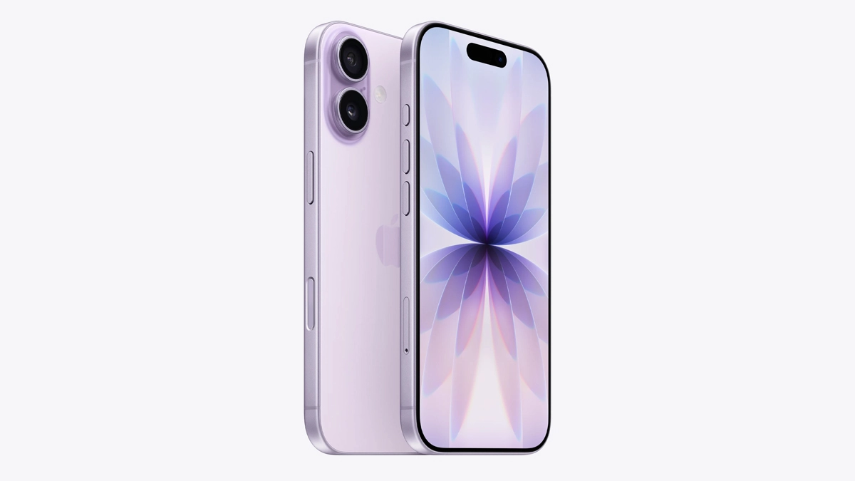 Kiểu dáng iPhone 17 màu tím