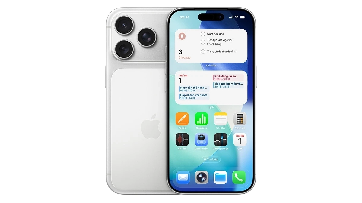 Màn hình iPhone 17 Pro Super Retina OLED 6.3 inche
