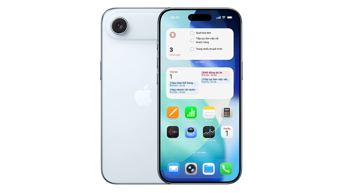 Apple Intelligence, hỗ trợ eSIM kép