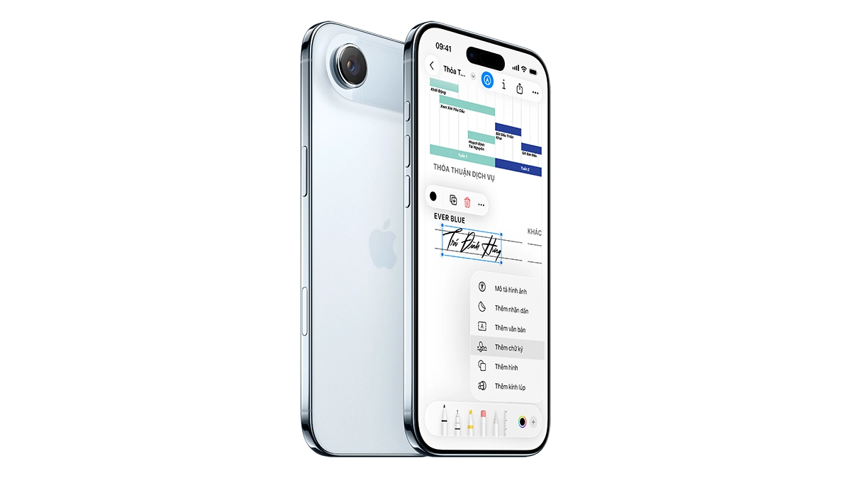 Tích hợp Apple Intelligence thông minh trên iPhone Air