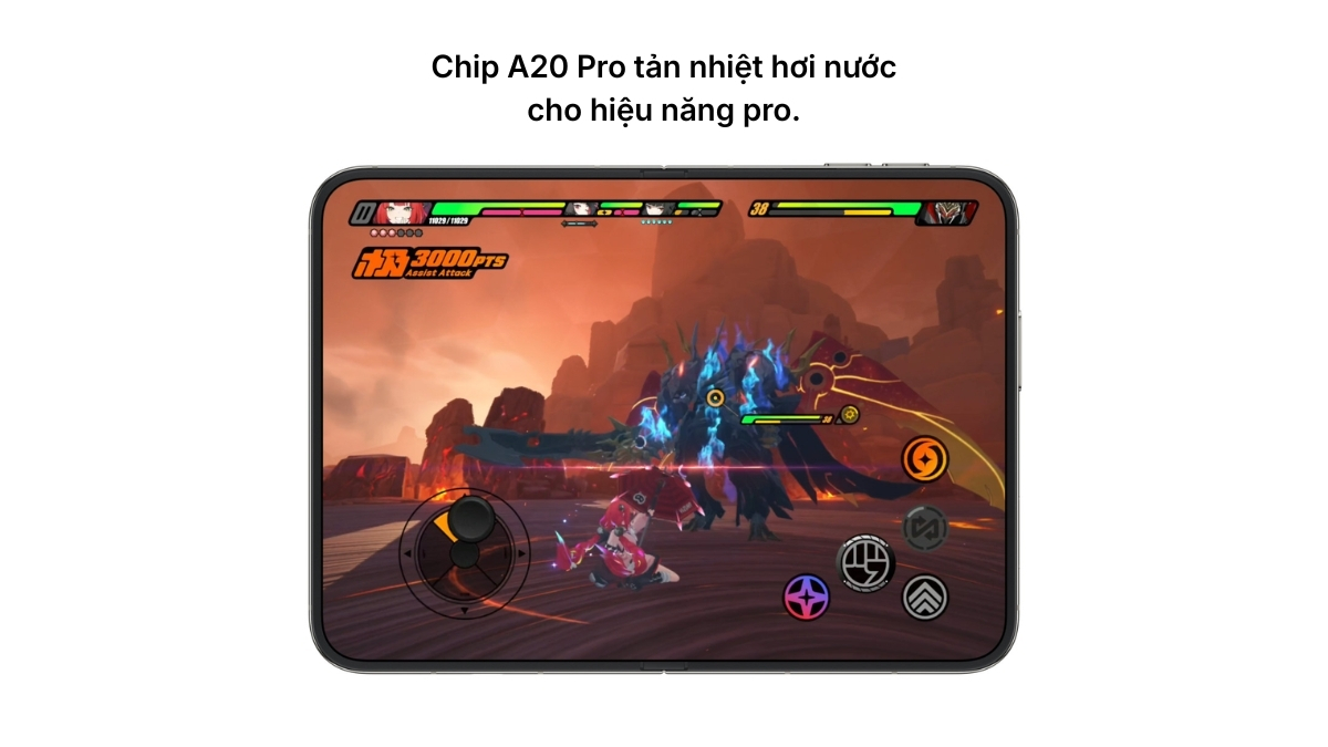 Hiệu năng iPhone Duo với chip A20 Pro