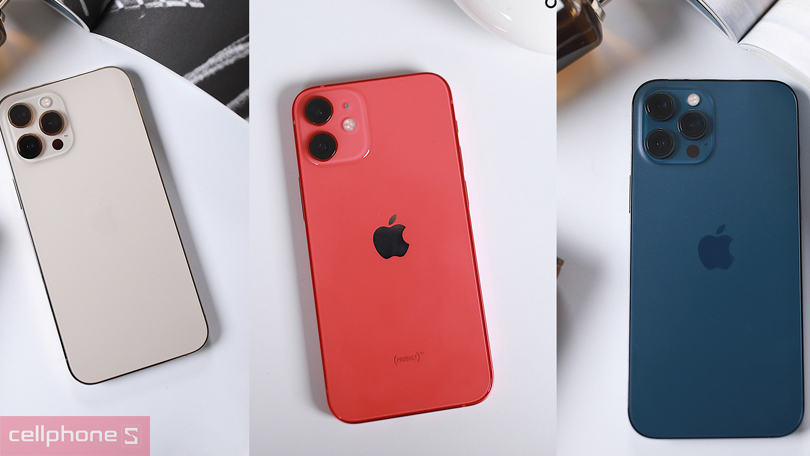 iPhone 12 (Pro, Pro Max, Mini) có mấy màu