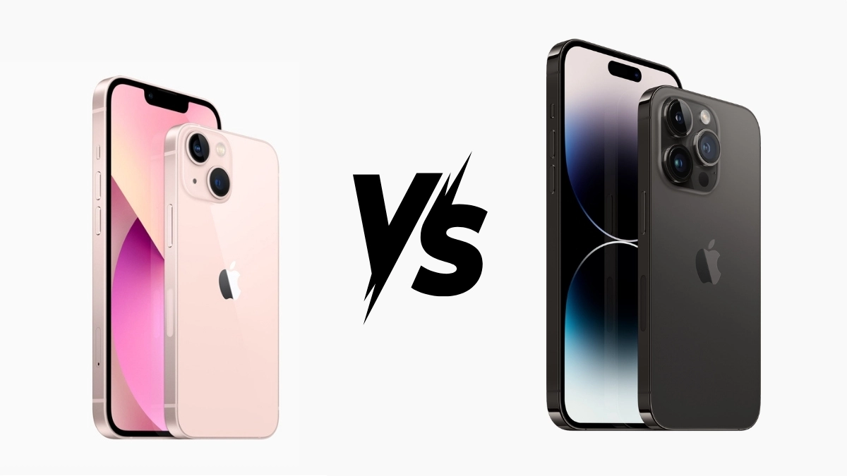 iPhone 13 và iPhone 14 Pro