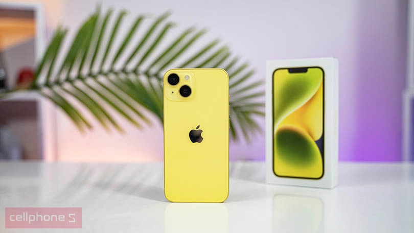 Cấu hình iPhone 14 vàng