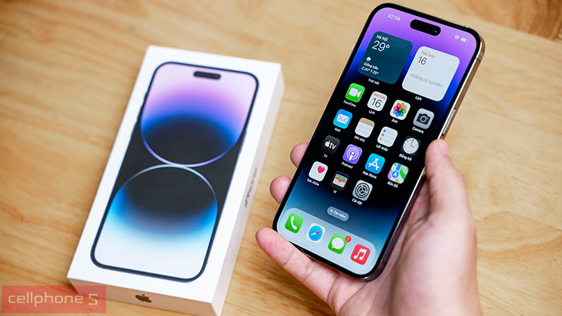 Điện thoại iPhone 14 Pro Max có mấy sim?