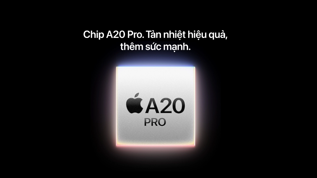 Chip 20 Pro trên iPhone 18 promax Chip 20 Pro trên iPhone 18 pro max