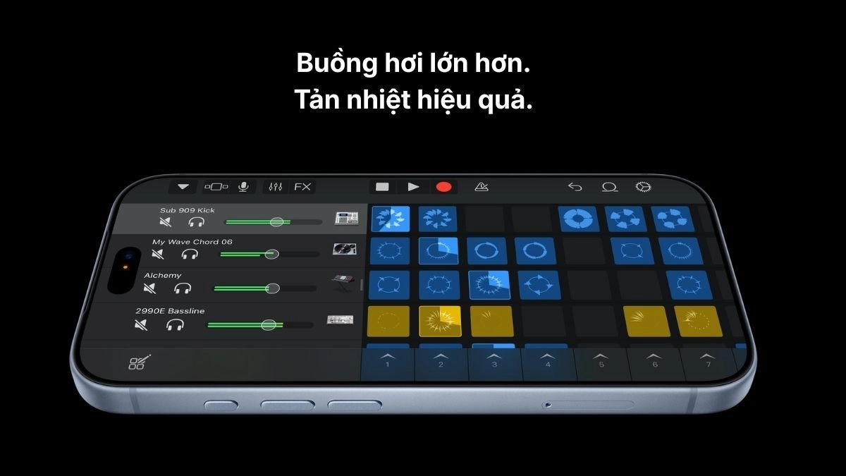 Buồng hơi toả nhiệt iPhone 18 Pro Max Buồng hơi toả nhiệt iPhone 18 Pro Max
