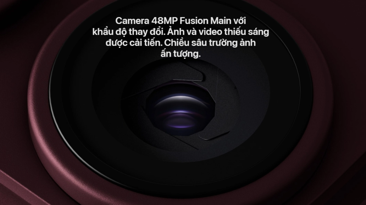 iPhone 18 với camera chính 48MP thay đổi khẩu độ vật lý linh hoạt