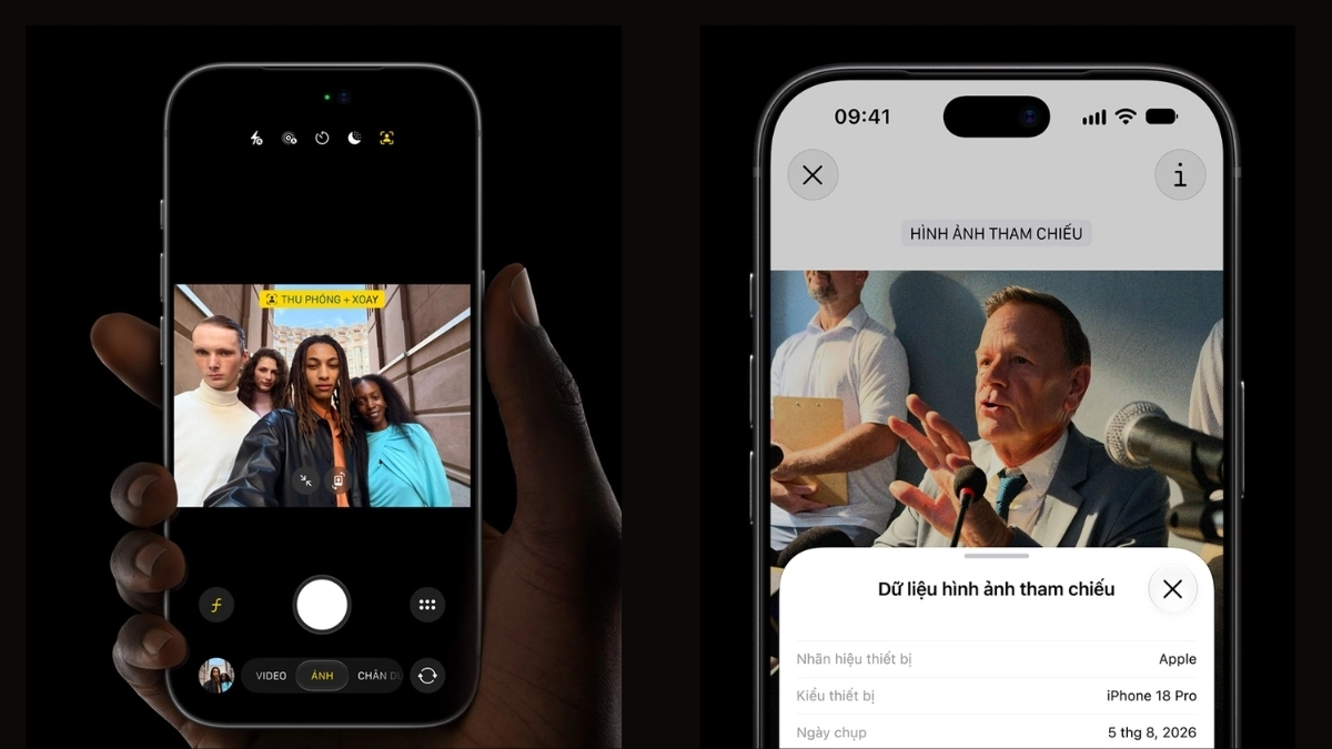 iPhone 18 hỗ trợ quay video Điện ảnh và Photographic Styles 3