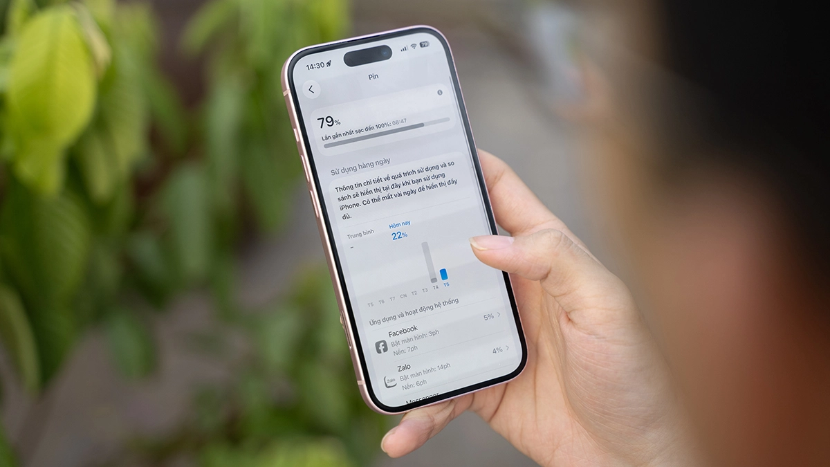 Kiểm tra tình trạng pin
