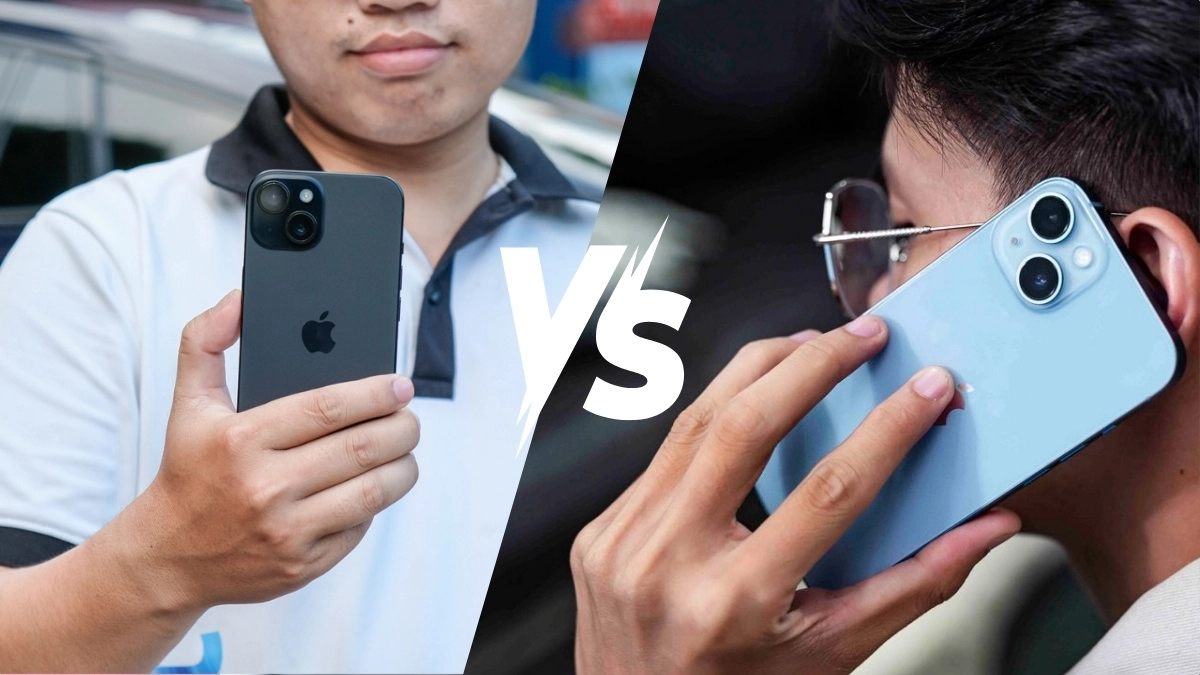 Dung lượng pin iPhone 15 thường